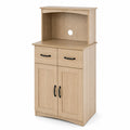 Credenza da cucina in legno con ante e cassetti