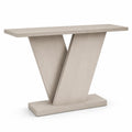 Consolle in Legno Rettangolare Grigio Chiaro