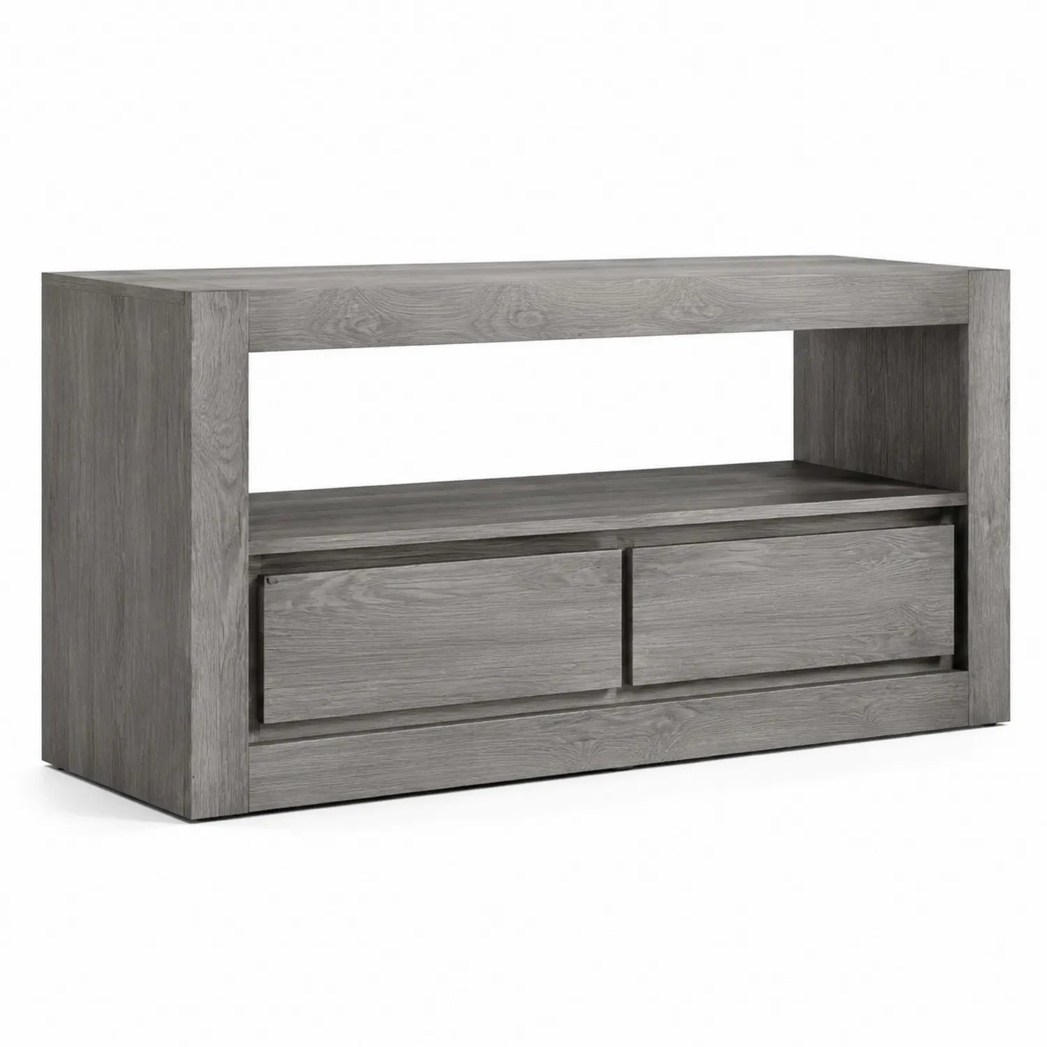 Mobile TV in Legno Composito Grigio 120x40x55 cm