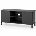 Mobile TV in MDF con due ante e ripiano centrale 120x40x50 cm
